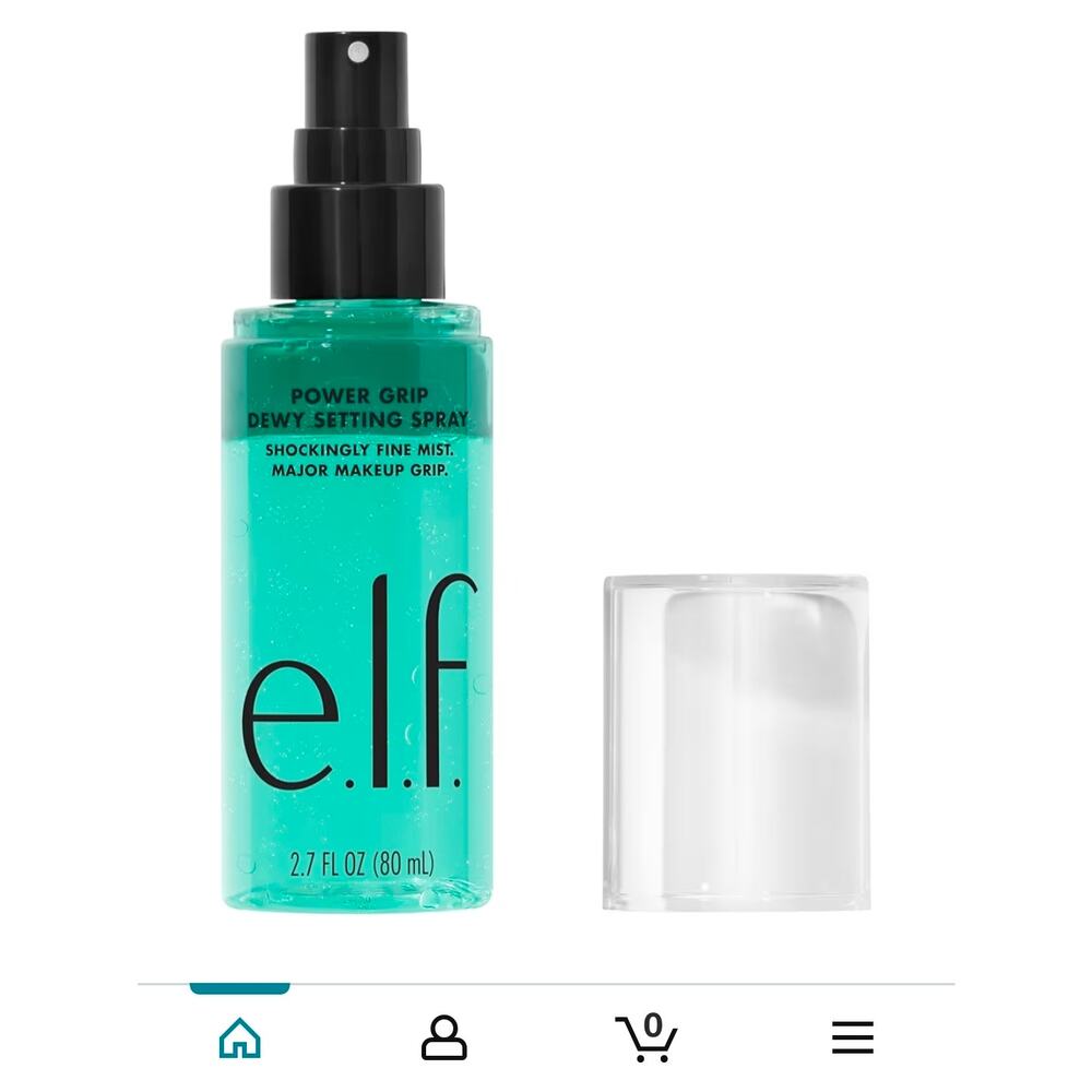 elf Cosmetics Power‎ grip dewy setting spray 80ml